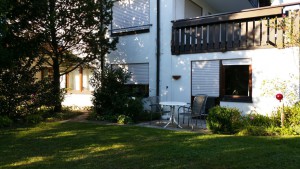 Terrasse und Garten